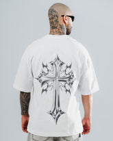 Camiseta Oversize Gothic White